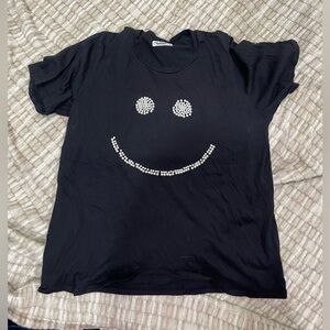 Lauren Moshi Smiley Face Tshirt